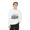 1900s Covered Wagon Sweatshirt — Vintage Pioneer Graphic Pullover