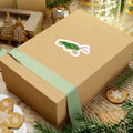 Leaf Grasshopper Sticker (Katydid) — Cute Eco-Friendly Insect Decal for Laptops & Water Bottles
